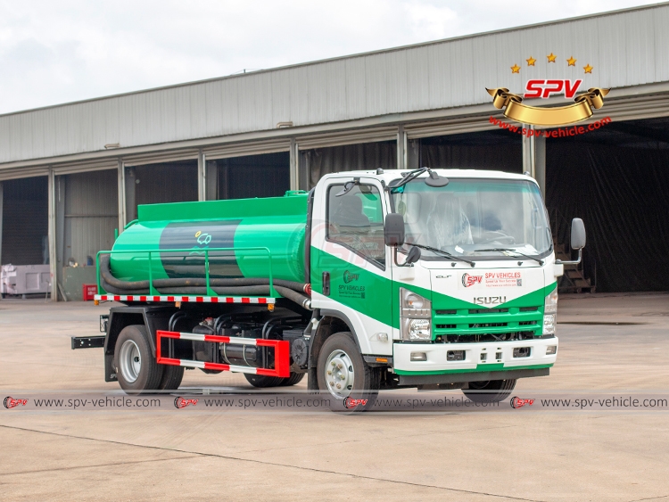 5,000 Litres Septic Tank Truck ISUZU N - RF 5,000 Litres Septic Tank Truck ISUZU N - RF